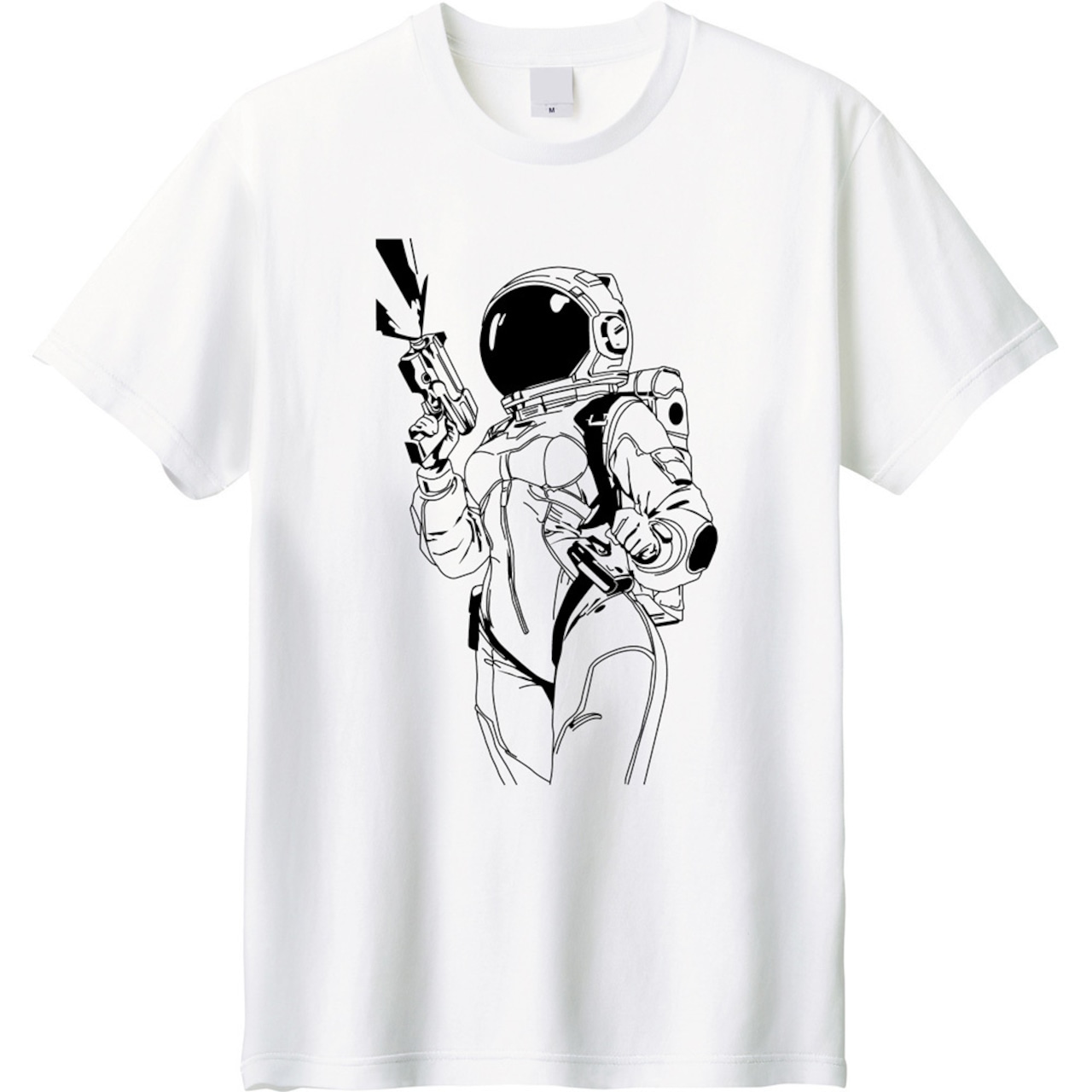 SF好き必見！宇宙服エージェントが彩る「Cosmic Agent」Tシャツで個性を纏う。