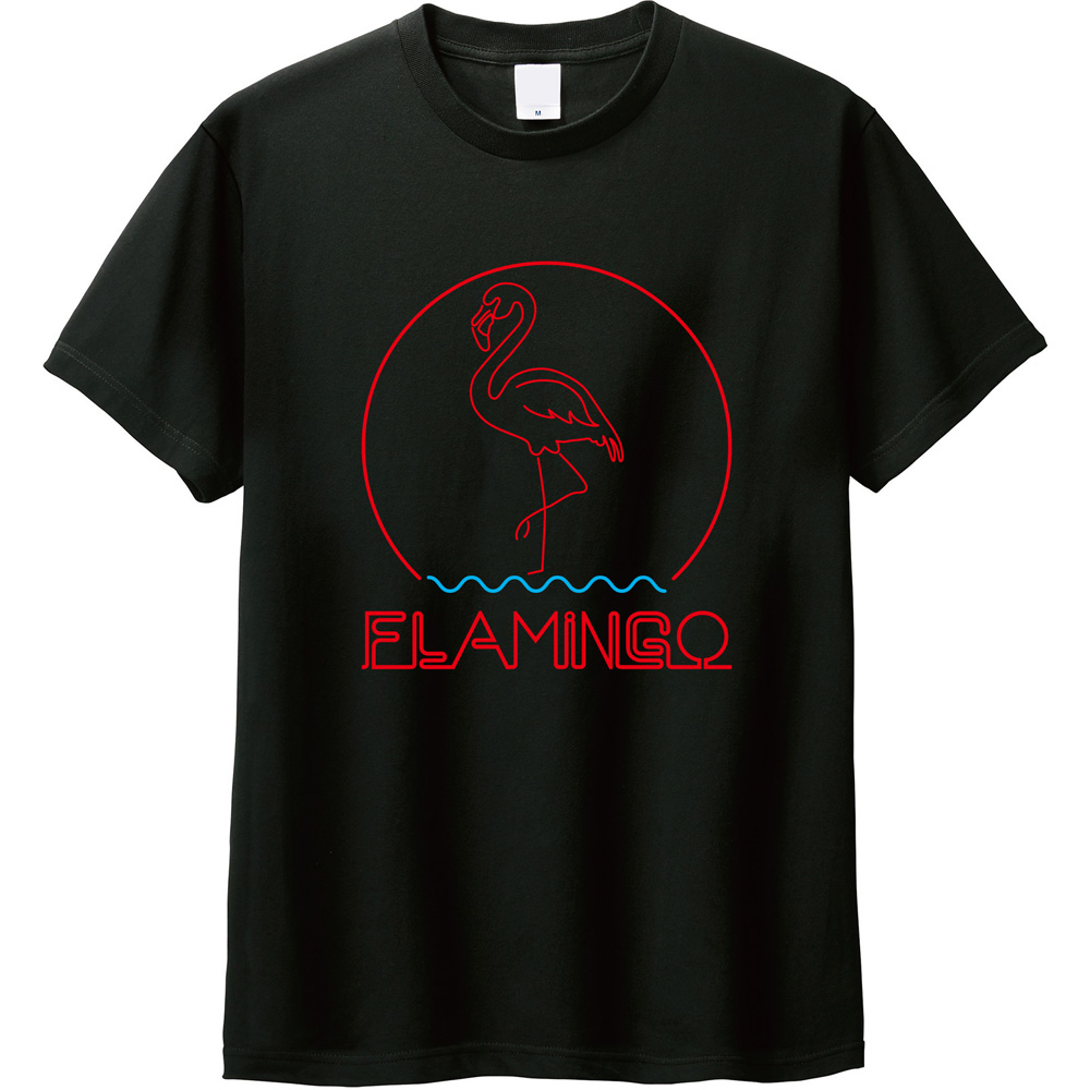 【新作Tシャツ】この夏、主役級の可愛さ！「Flamingo ロゴTシャツ」で毎日を彩ろう✨