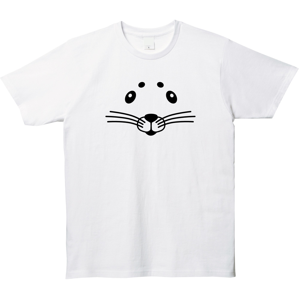 可愛さ満点！新作「アザラシ顔アップロゴTシャツ」が登場しました！