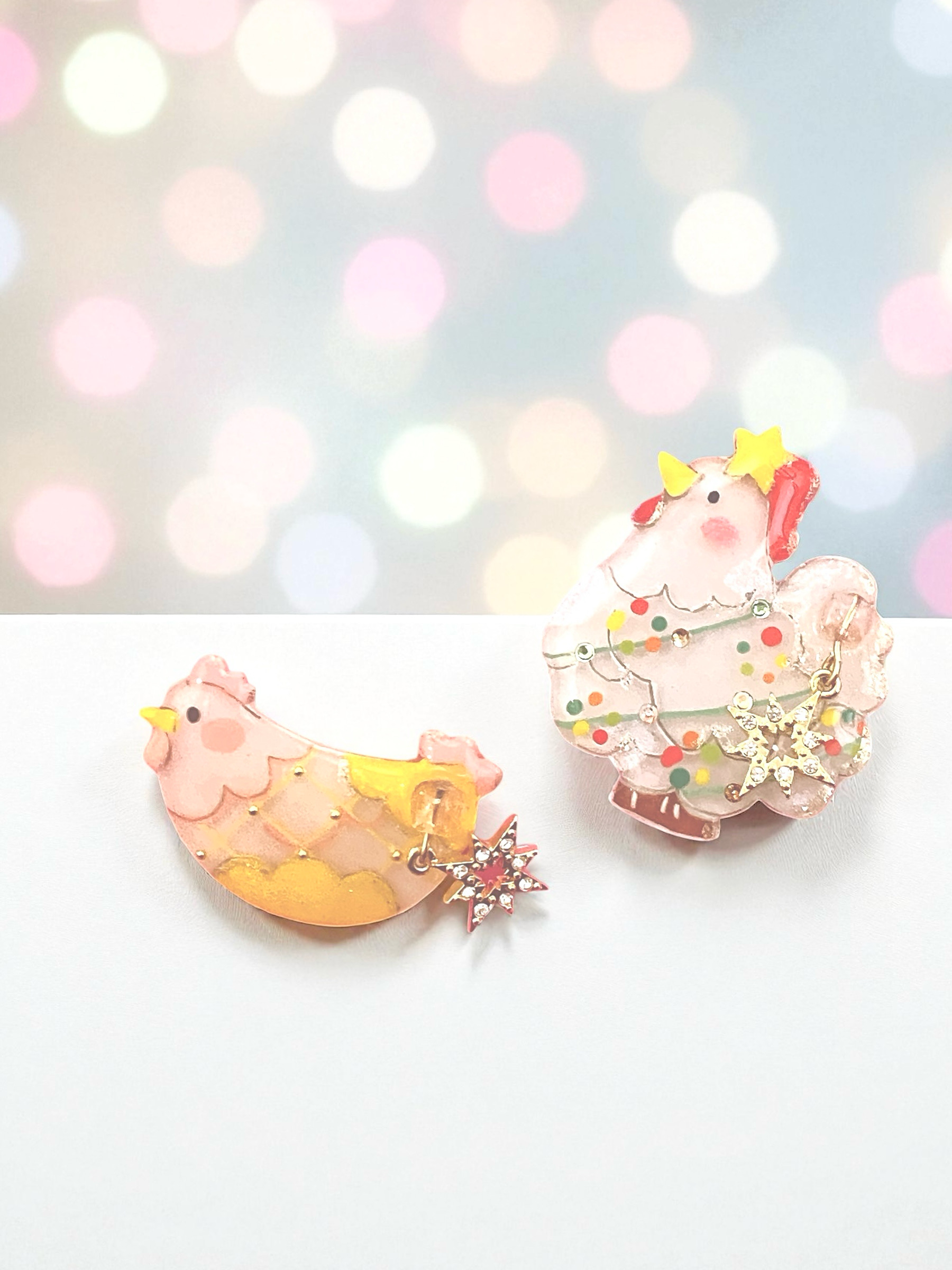 光の雪とコッコの木