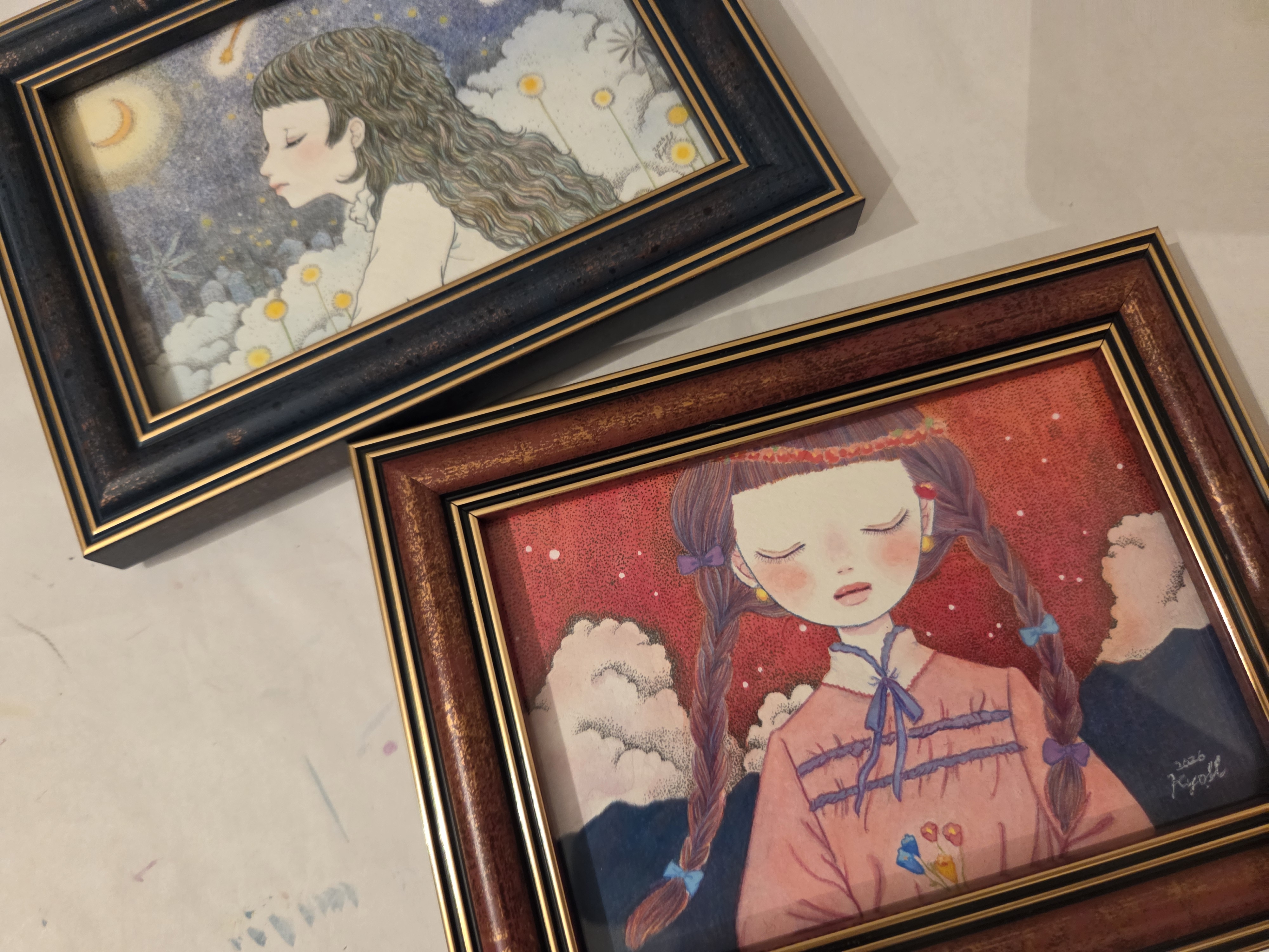 小さな作品を増やしています。