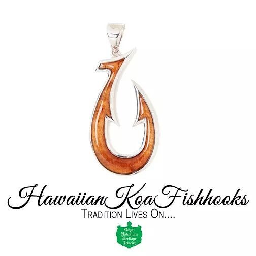  Hawaiian Koa Fishhooks  ロイヤル ハワイアン ヘリテイジ ジュエリー