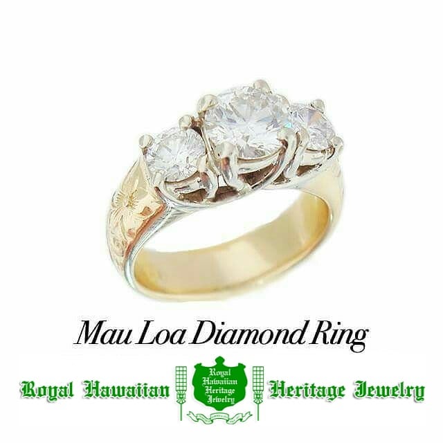 Mau Loa Diamond Ring  ロイヤル ハワイアン ヘリテージ ジュエリー