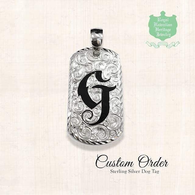 Sterling Silver Dog Tag  年末年始の営業案内