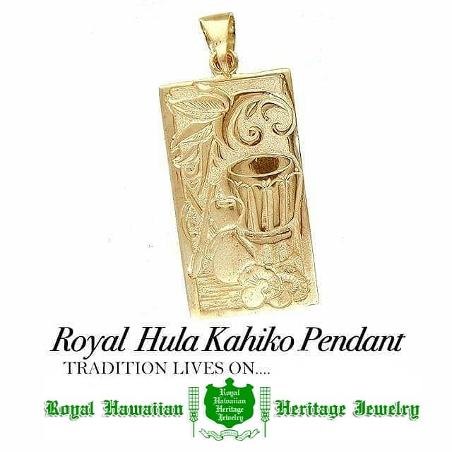 Royal Hula Kahiko Pendant