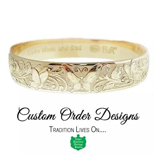 Custom Order Designs  ロイヤル ハワイアン ヘリテイジ ジュエリー