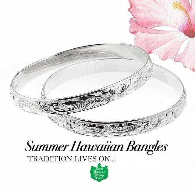 Summer Hawaiian Bangles  ロイヤル ハワイアン ヘリテイジ ジュエリー