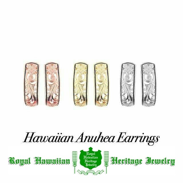 HawaiianAnuheaEarrings  NewOne 5thAnniversary Fair
