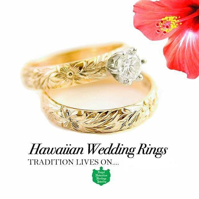 Hawaiian Wedding Rings  ロイヤル ハワイアン ヘリテイジ ジュエリー