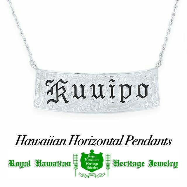 HawaiianHorizontalPendants  NewOne 5th Anniversary