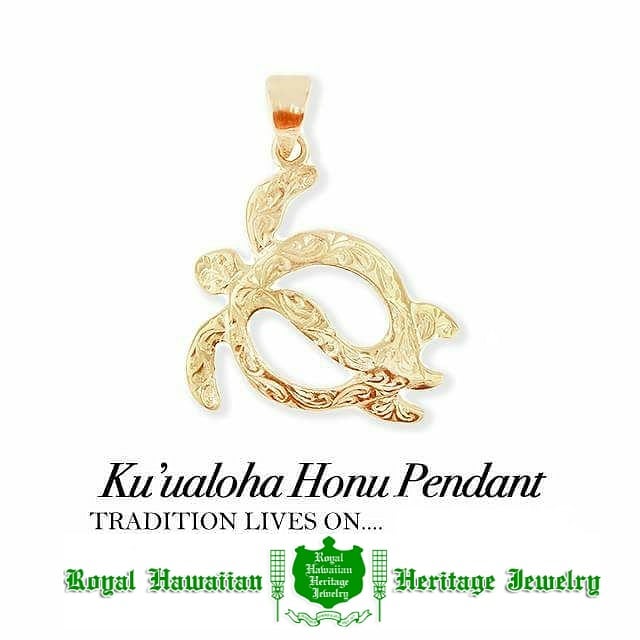  Ku'ualoha Honu Pendant  