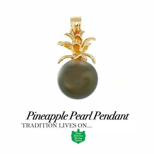 Pineapple Pearl pendant