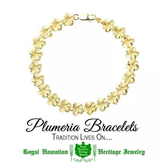 Plumeria Bracelets  本日もお気をつけてお出掛け下さい。