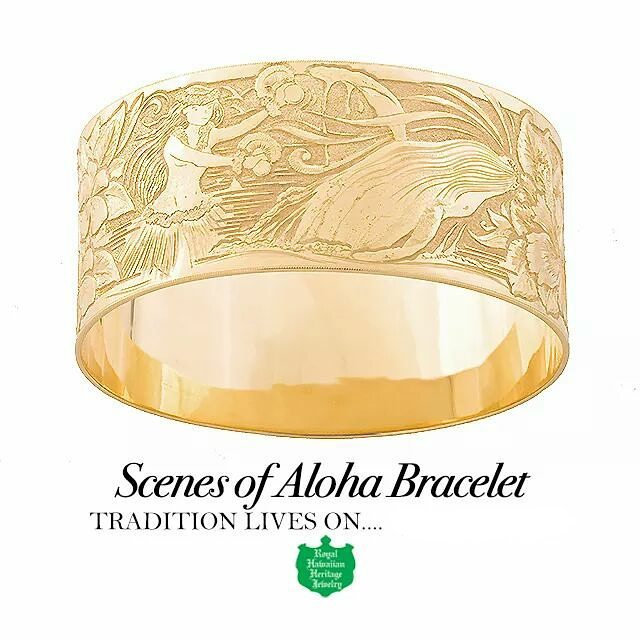 Scenes of Aloha Bracelet  ロイヤル ハワイアン ヘリテイジ ジュエリー