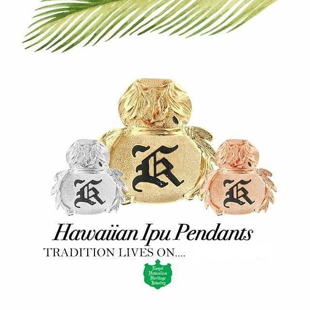 Hawaiian Ipu Pendants  ロイヤル ハワイアン ヘリテイジ ジュエリー