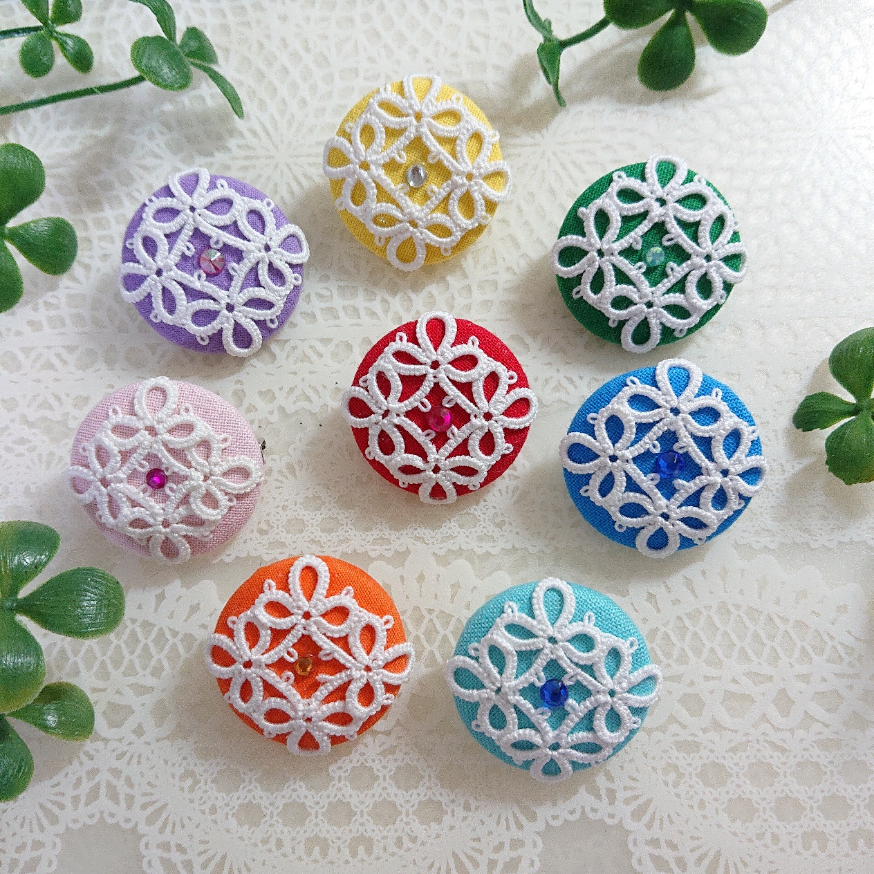 【ブローチ完成】