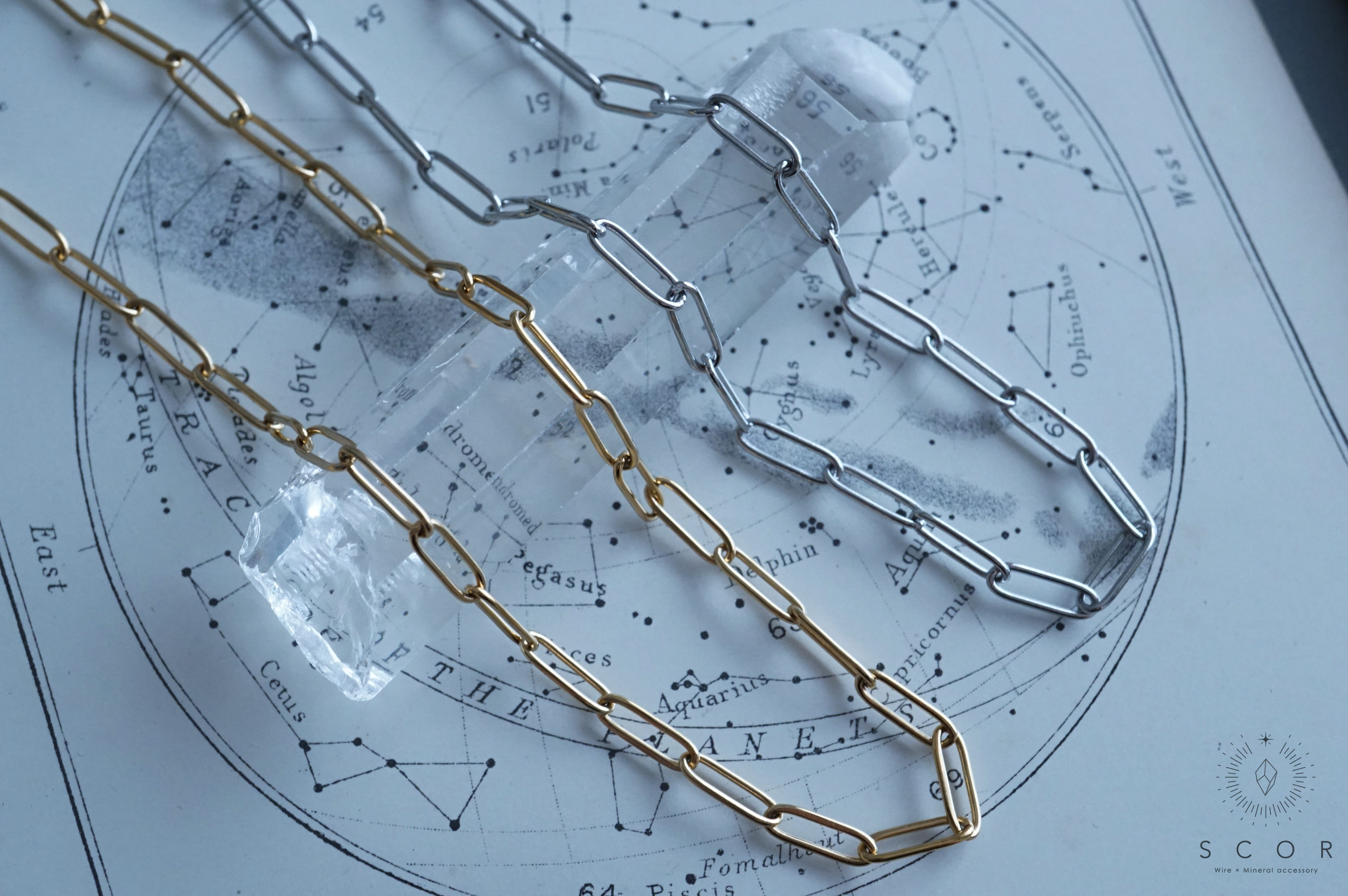 【新登場】つやステンレスチェーンデザインネックレス（4/25（土）あさ9時オンライン販売開始）