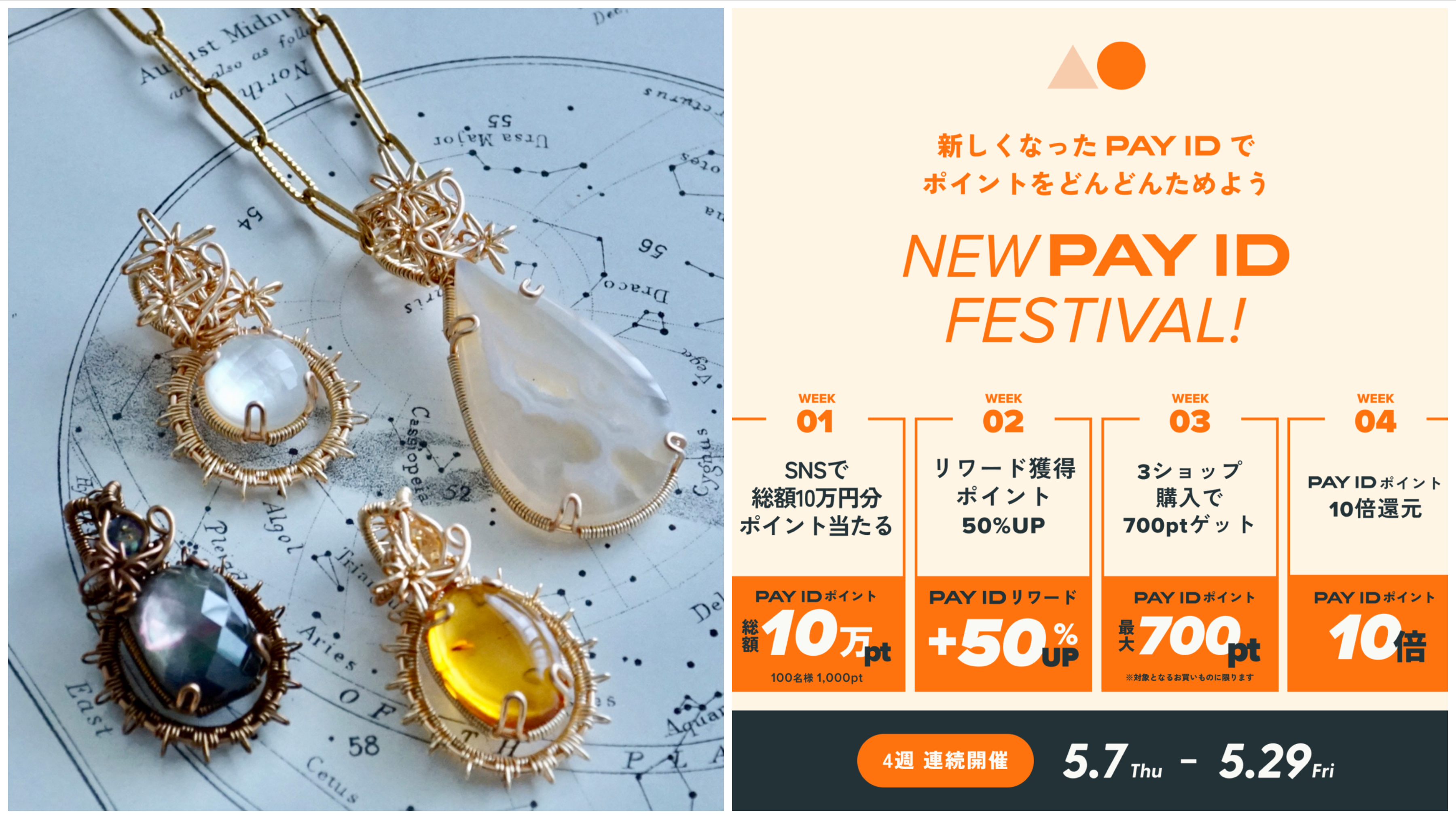 【5/7〜5/29】「PAY ID ポイント」をどんどんためよう!4週連続キャンペーンのお知らせ