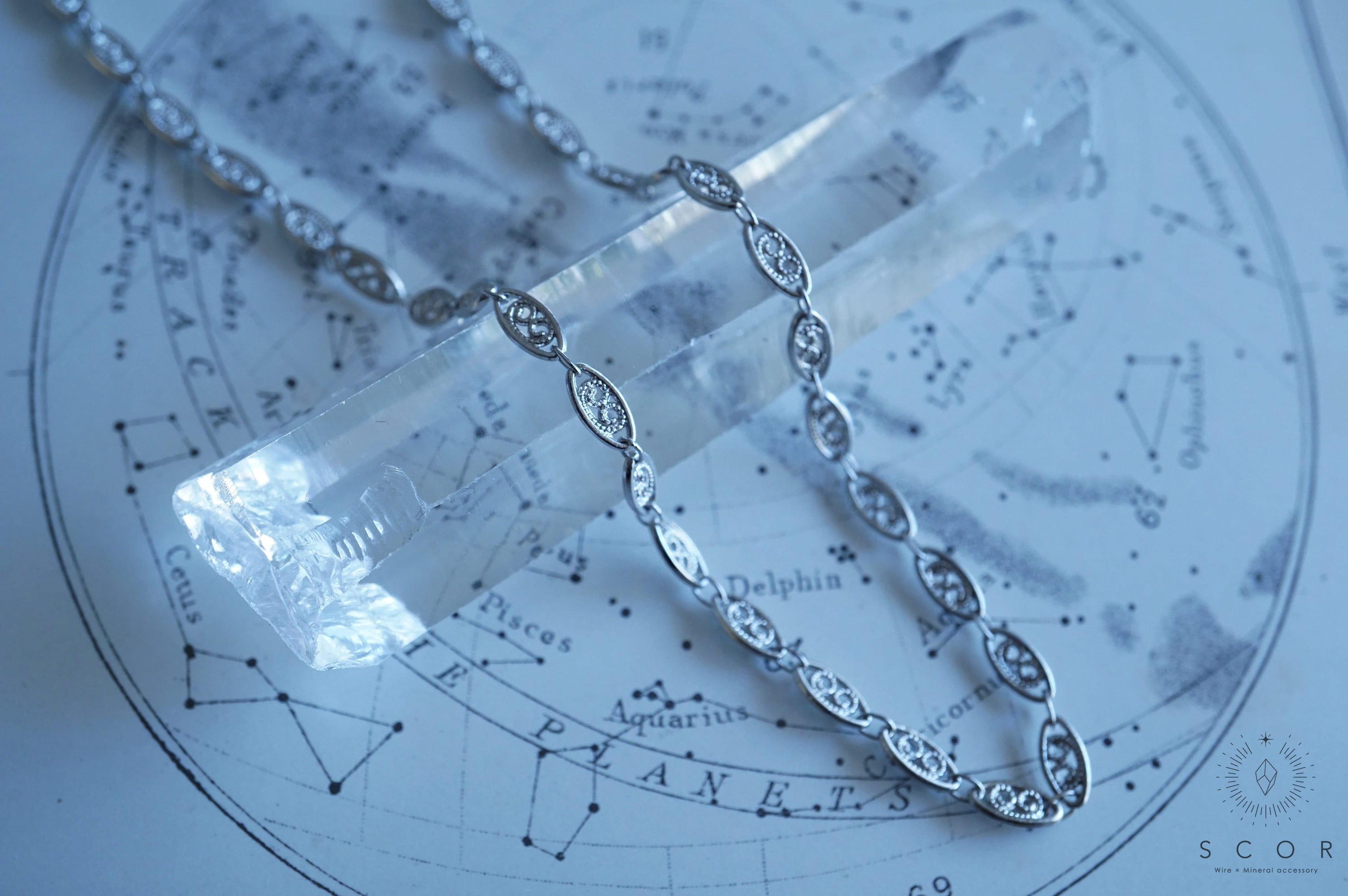 【新発売】1月30日に、なつめレースデザインネックレス（シルバー）が新入荷します