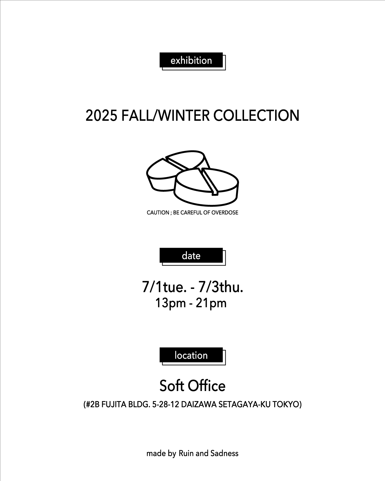 exhibition : 2025 FALL/WINTER COLLECTION