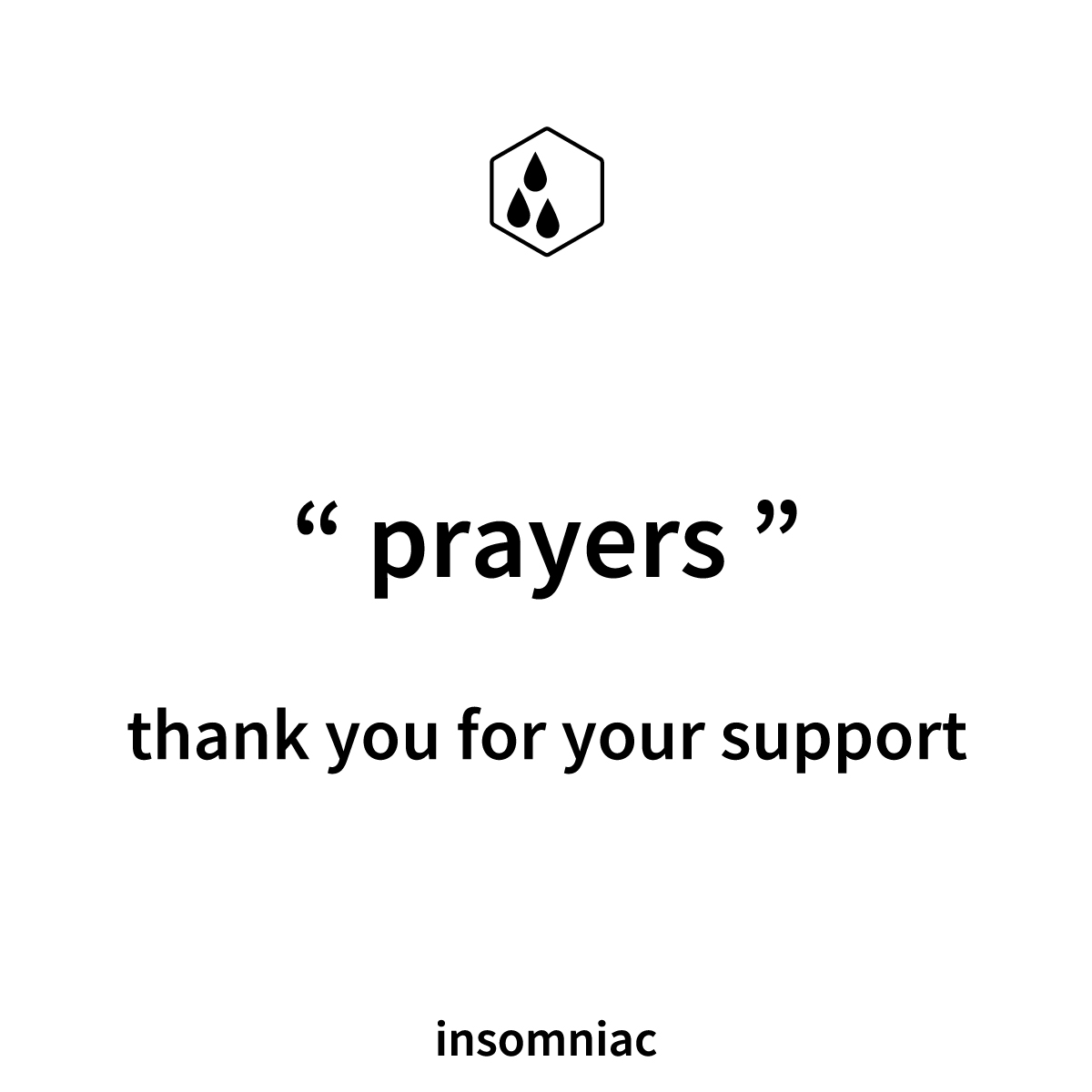 thank you for your support