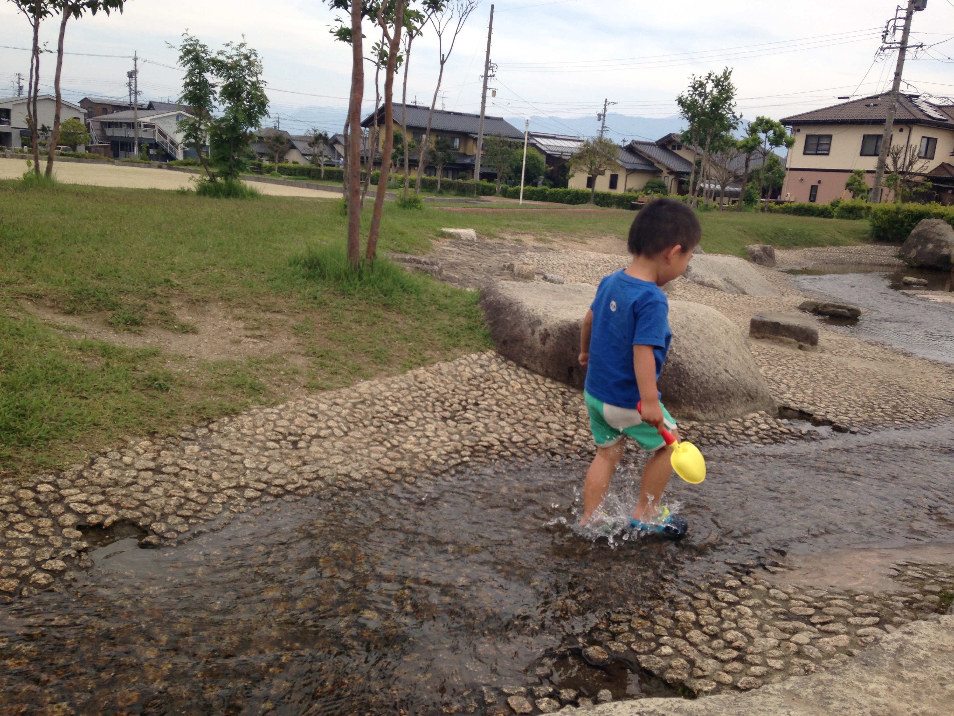 南信州の水遊び