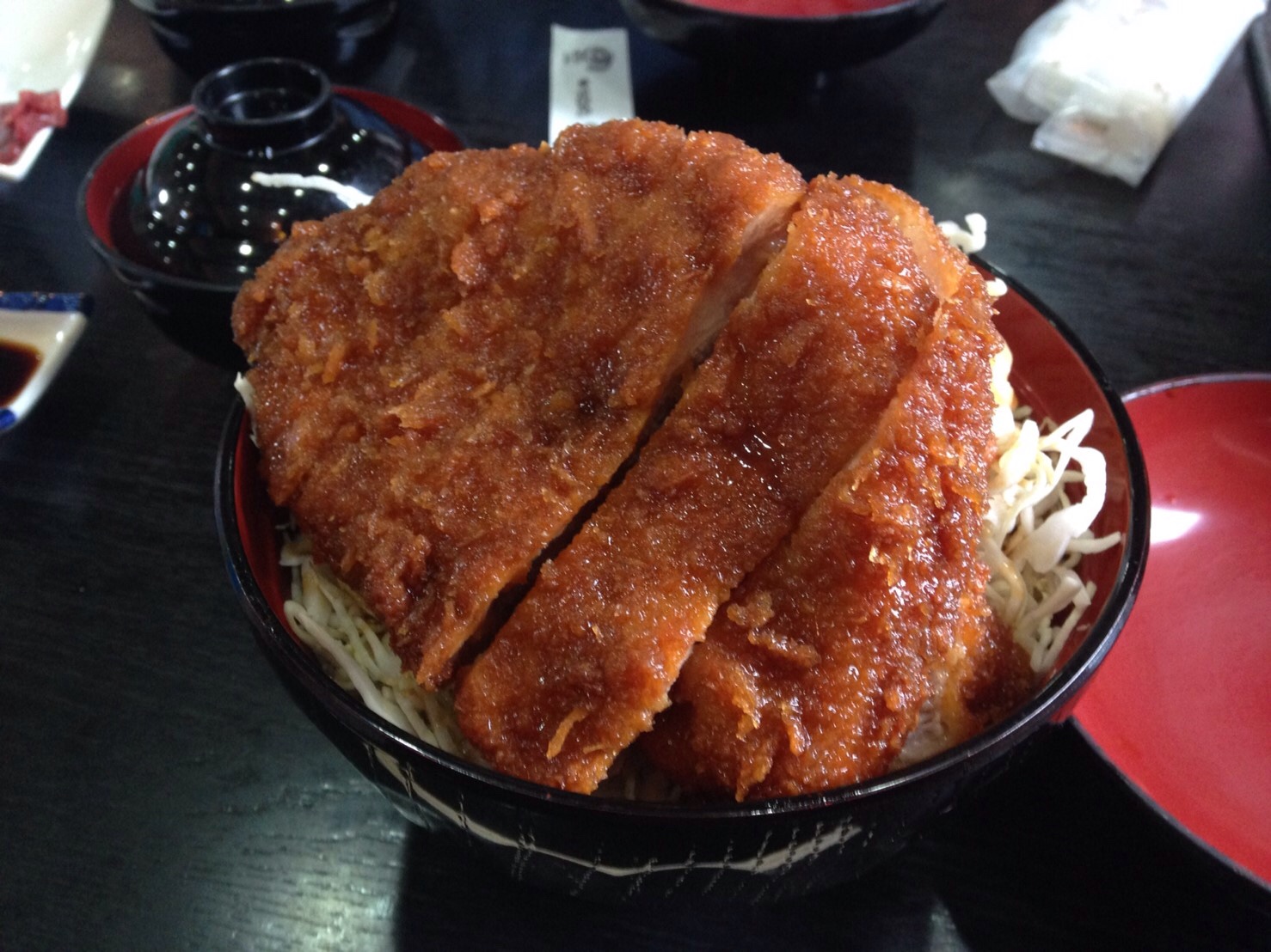 ソースかつ丼