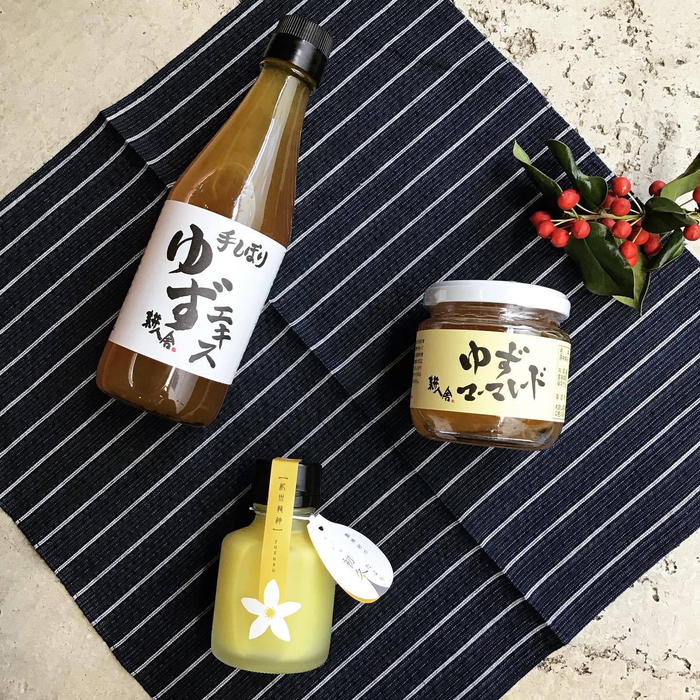 柚子の品、いろいろ届いています