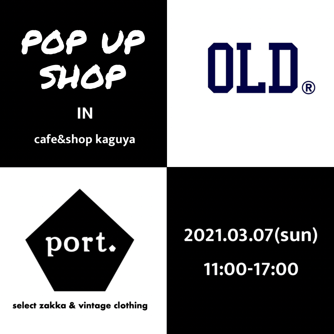 pop up shop in cafe&shop kaguya