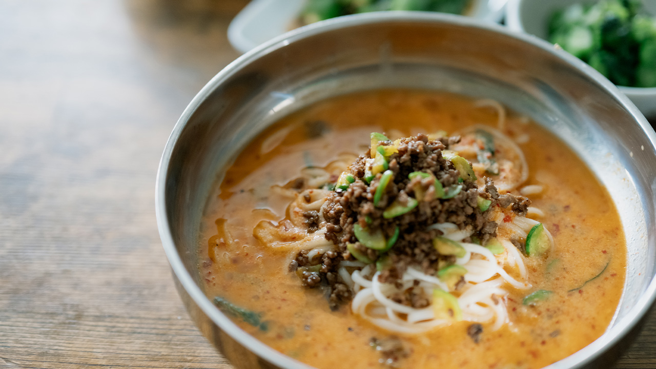 【ヤンニョムレシピ⑤】豆乳キムチ担々麺
