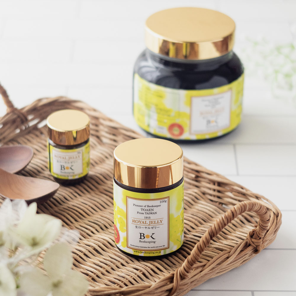 Beekeeping®の台湾産生ローヤルゼリー 、女王蜂の生命力をそのままに