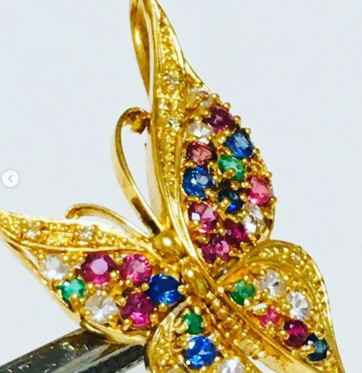 🦋✨ 夢の輝き、蝶の舞い。K18ジュエリーの魔法✨🦋