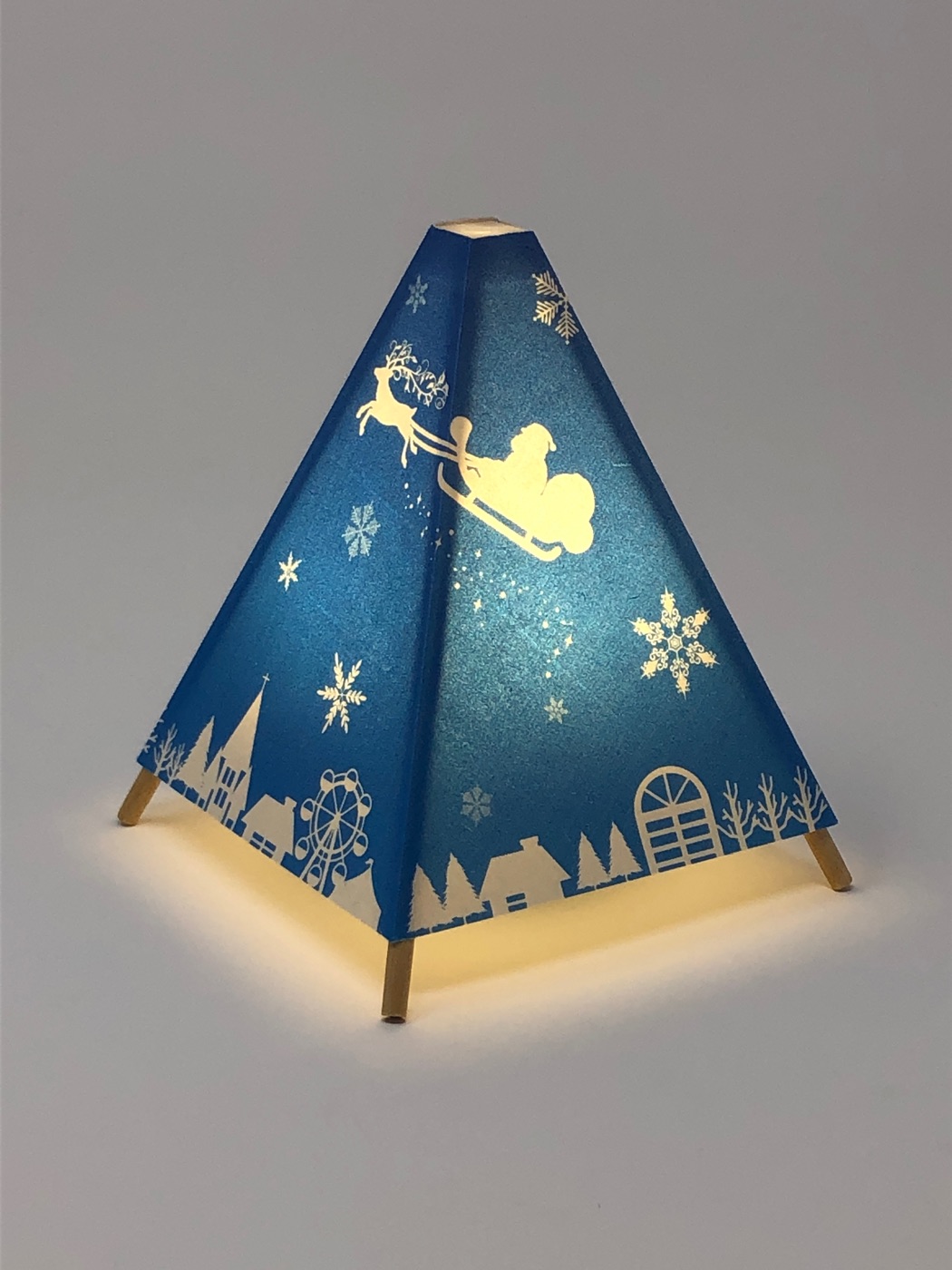 新作「wAndon (手漉き和紙行灯キット クリスマス)発売