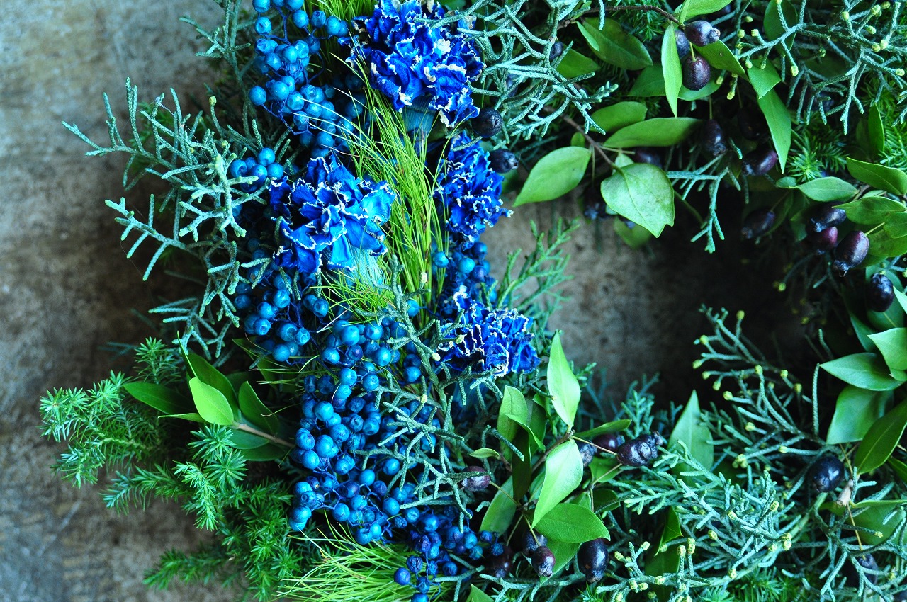 blue
