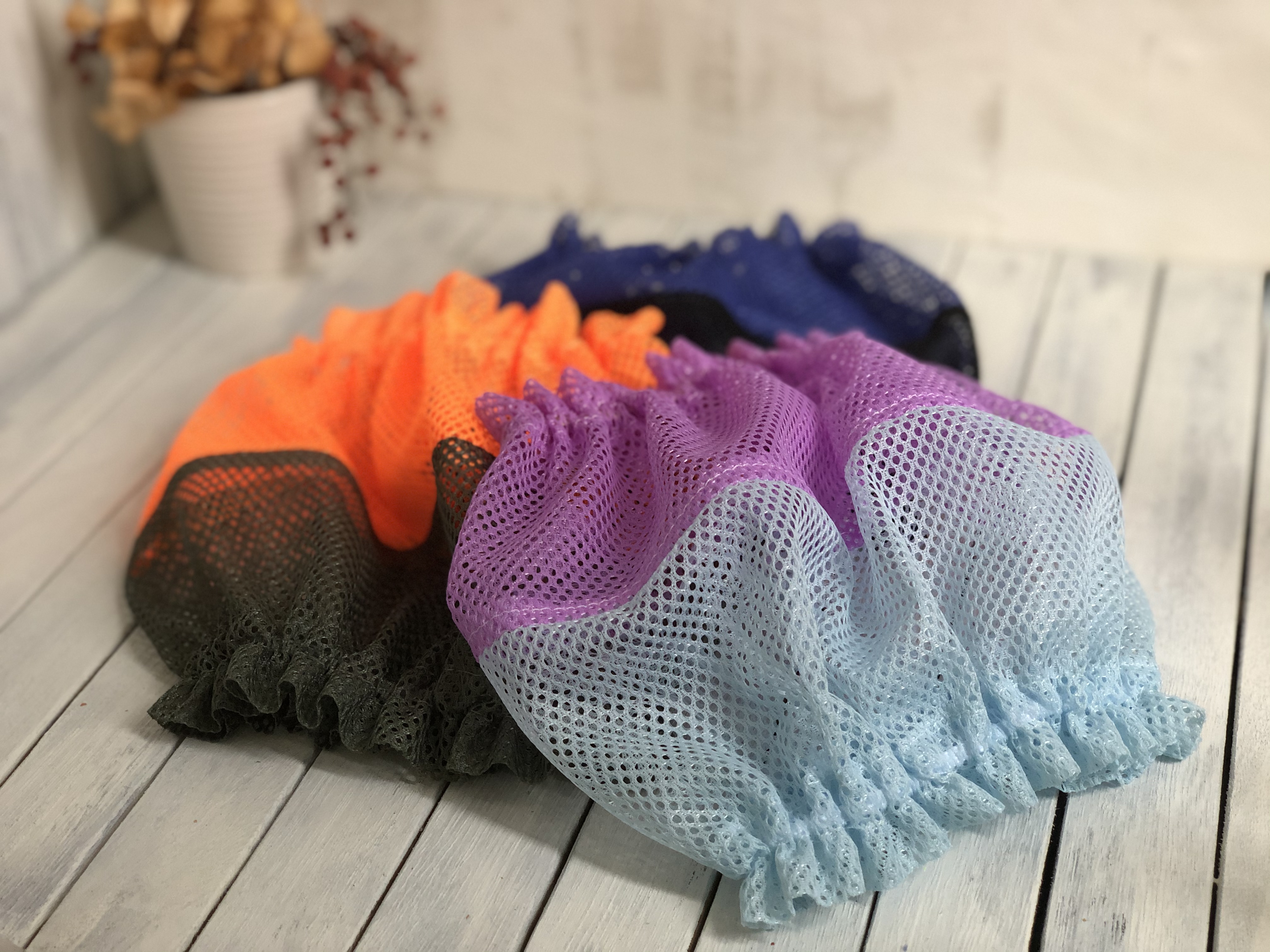 メッシュスヌード　ギャラリー