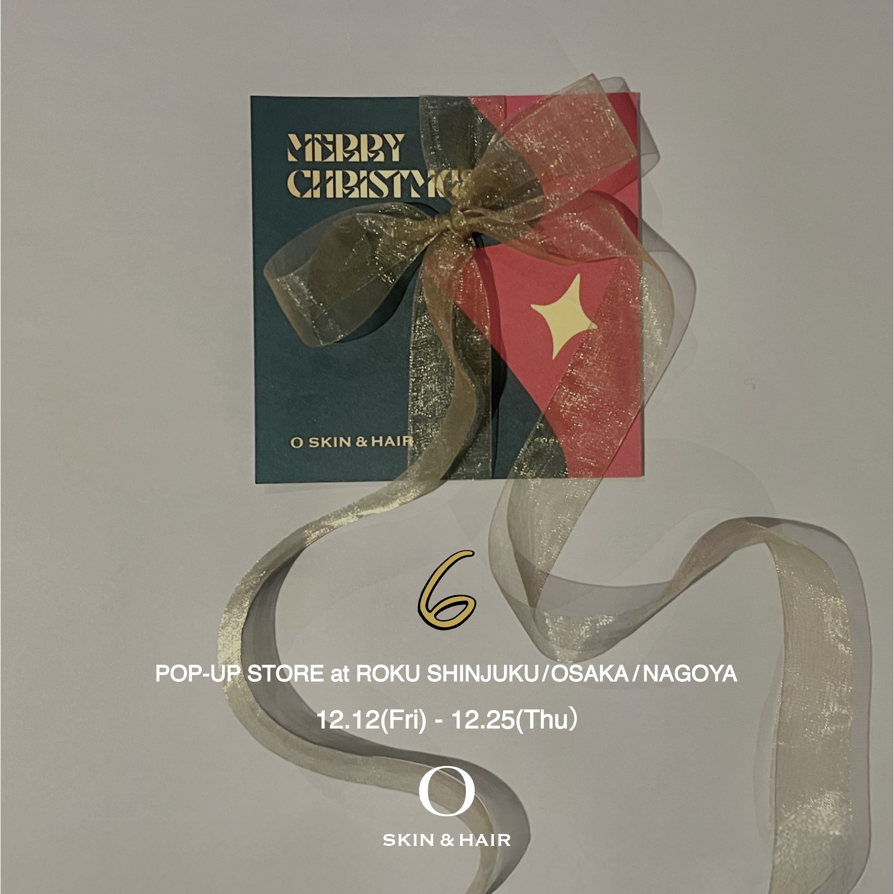 【POP UP 開催】6(ROKU) - POP UP STORE