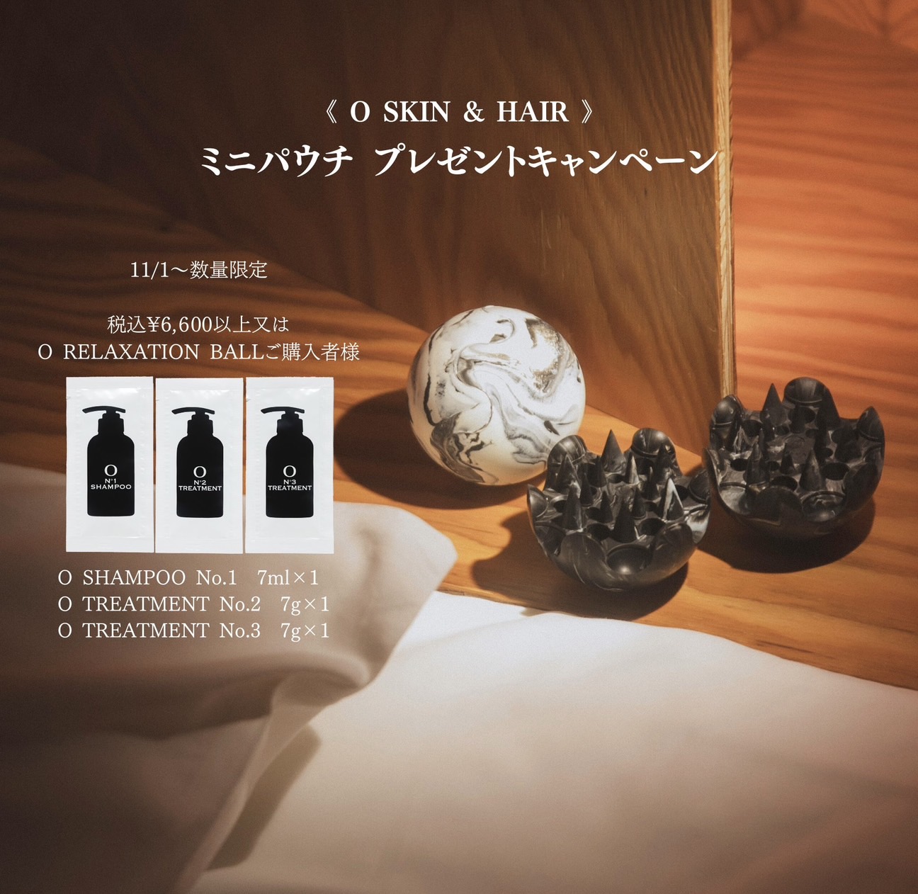 【ミニパウチ プレゼントキャンペーンのお知らせ】