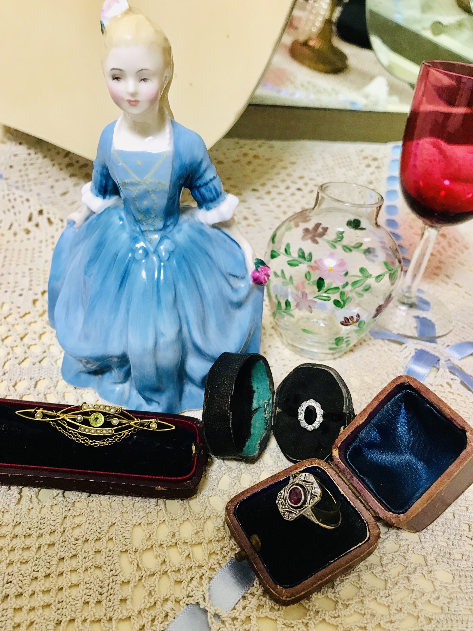 エドワーディアンジュエリーが好きなんです💎