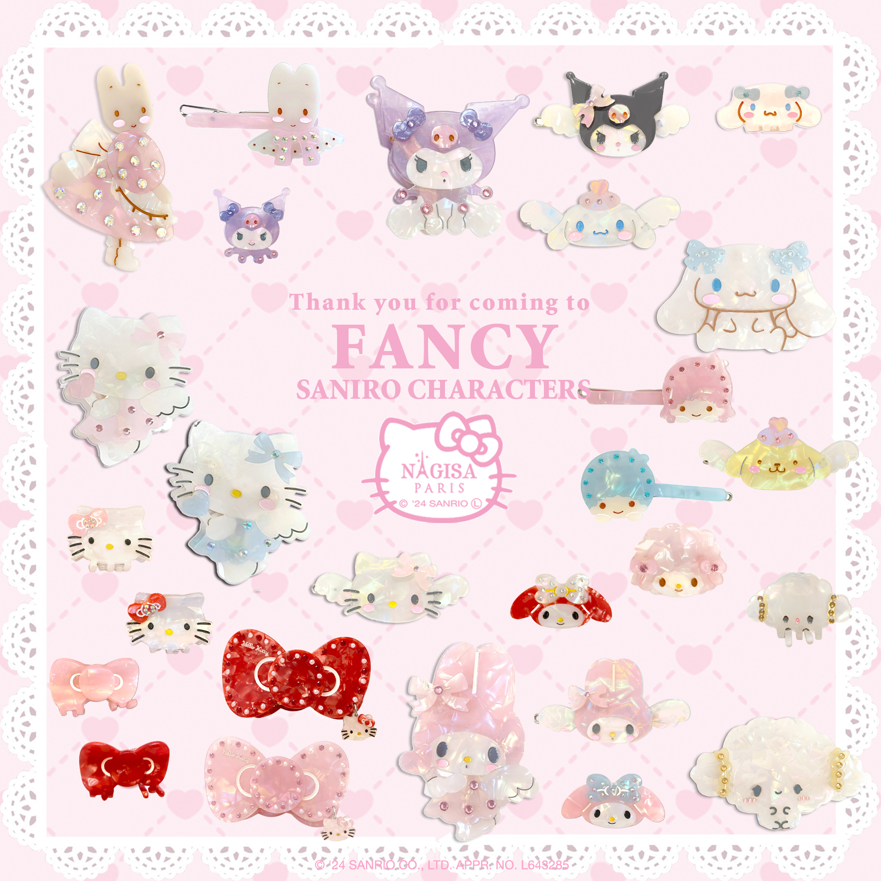 FANCY SANRIO CHARACTERS vol.9 2024 ありがとうございました♡