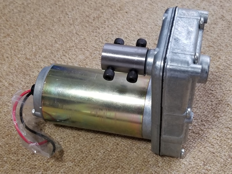 押出機のモーター交換