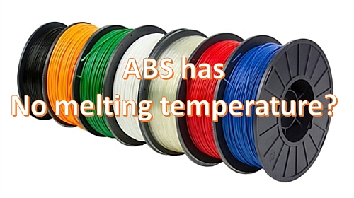 ABS樹脂に融点はないって知ってましたか？