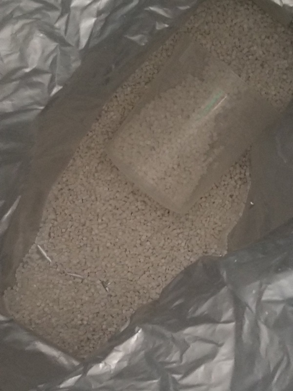 PLAペレットをやっと使い切れそうです