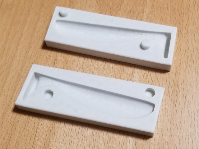 圧縮成形の練習