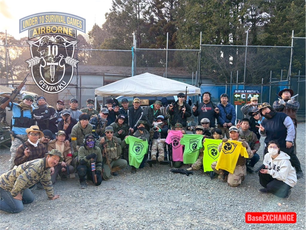 10禁サバゲーありがとうございました！次回も是非！