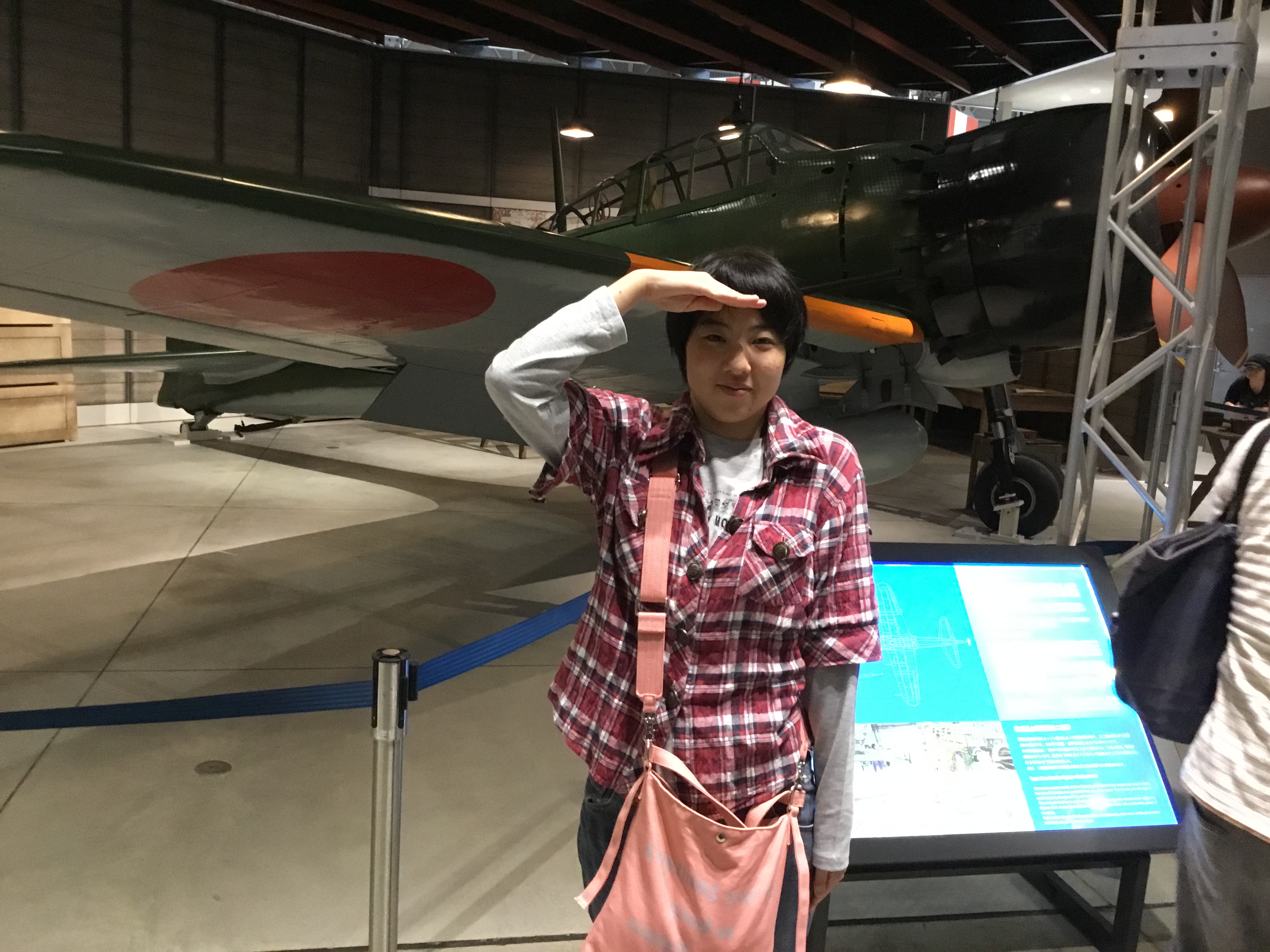 日帰り旅行で航空ミュージアムに行きました！