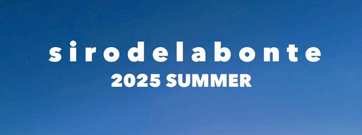 sirodelabonte 2025summer ご予約受付中