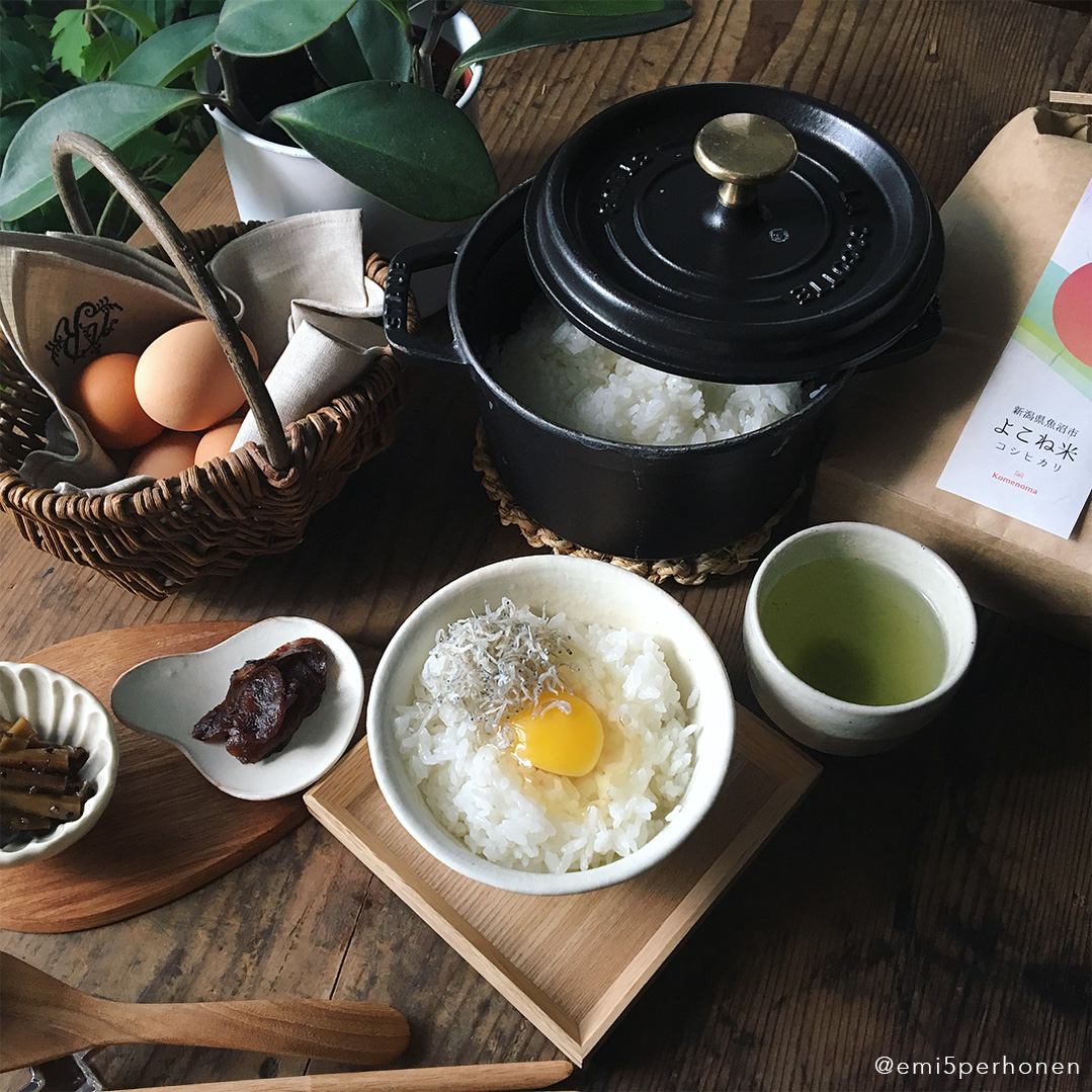 新米の季節、魚沼のお米で極上の朝ごはんはいかが？