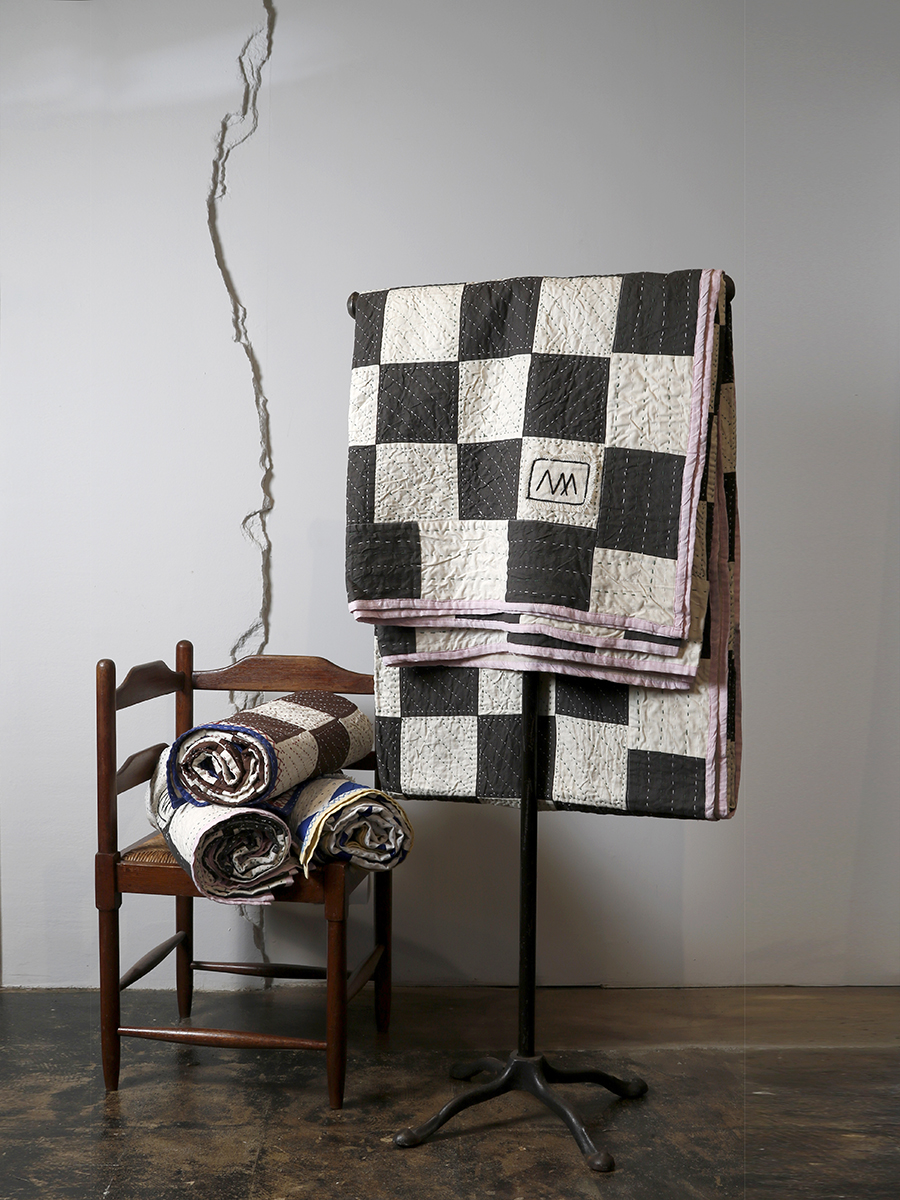 Upcycle Linen Quilts.