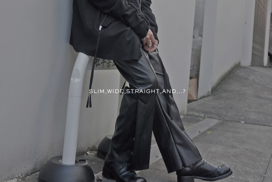 24AW WEEK09 [SIDE BUTTON FLARED SLACKS]
