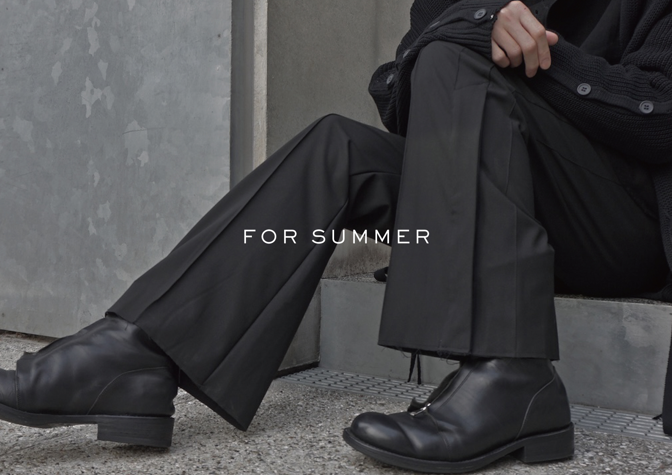 25SS WEEK07 [SIDE BUTTOM FLARED SLACKS for SUMMER]